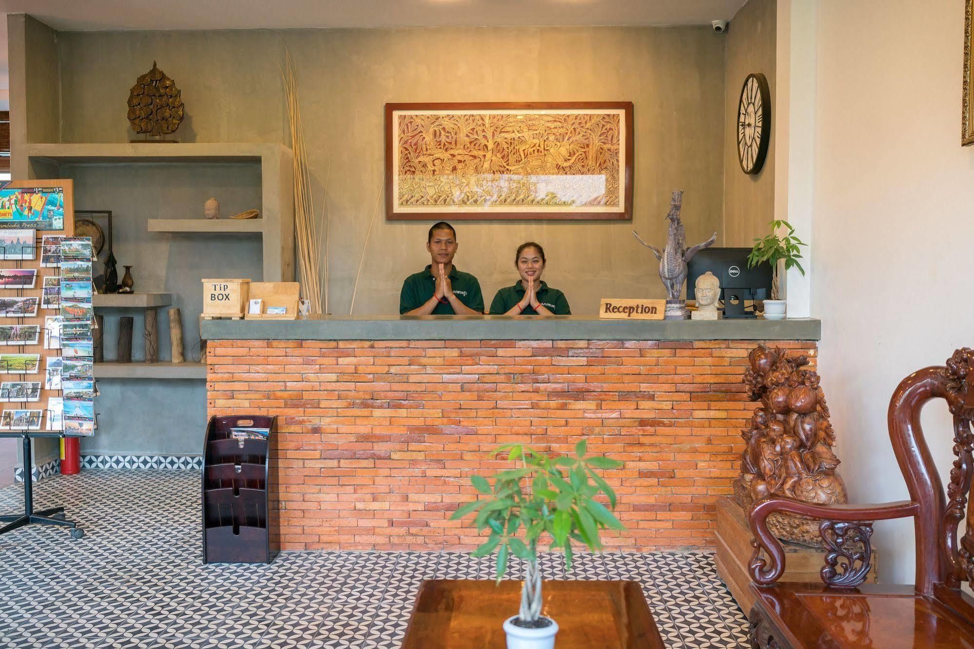 Savada Angkor Boutique Hotel Siem Reap Bagian luar foto